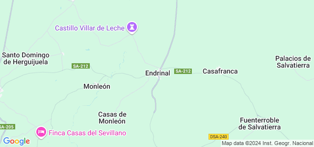 Mapa de Endrinal