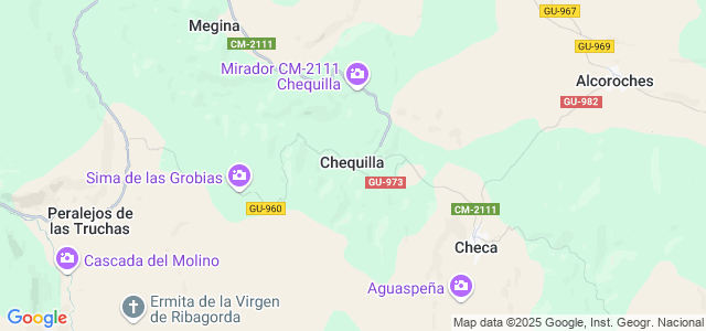 Mapa de Chequilla