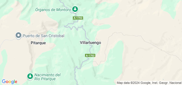 Mapa de Villarluengo