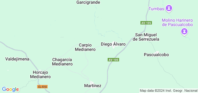 Mapa de Diego del Carpio