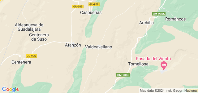 Mapa de Valdeavellano