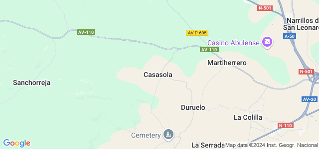 Mapa de Casasola