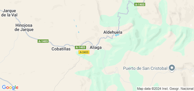 Mapa de Aliaga