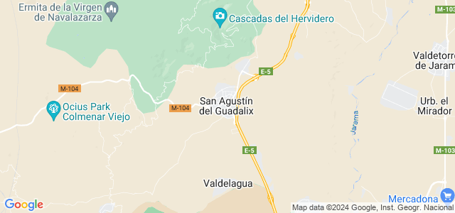 Mapa de San Agustín del Guadalix