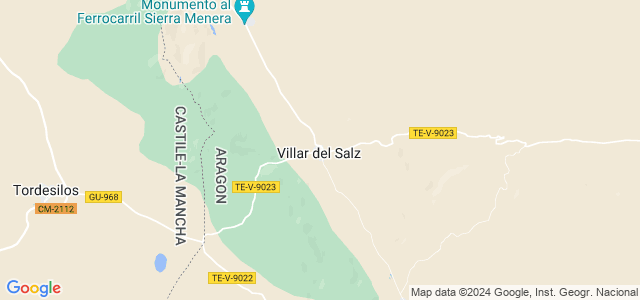 Mapa de Villar del Salz