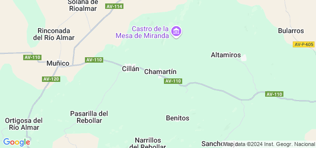 Mapa de Chamartín