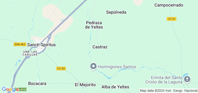 Mapa de Castraz