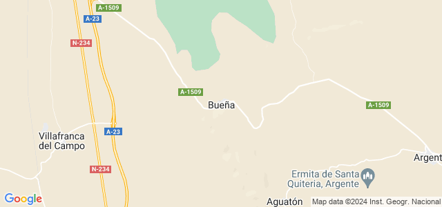 Mapa de Bueña