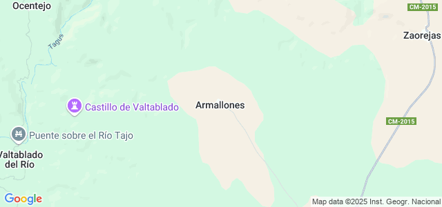 Mapa de Armallones