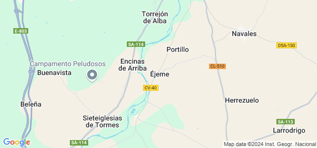 Mapa de Ejeme