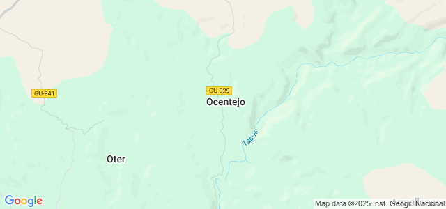 Mapa de Ocentejo