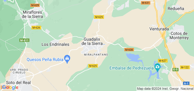 Mapa de Guadalix de la Sierra