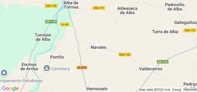 Mapa de Navales