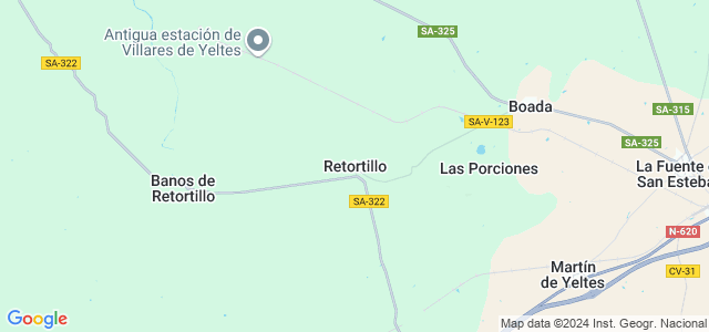 Mapa de Retortillo