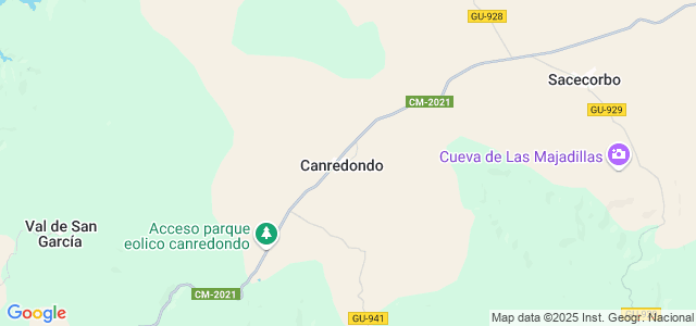 Mapa de Canredondo