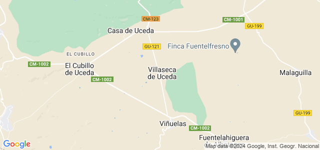 Mapa de Villaseca de Uceda