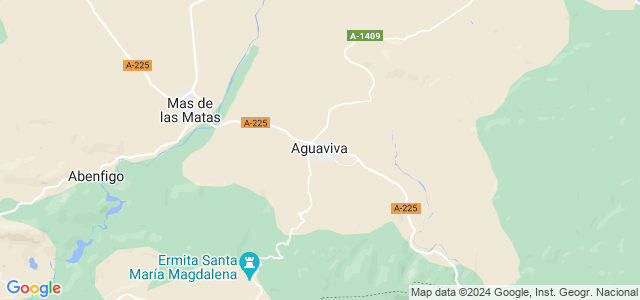 Mapa de Aguaviva
