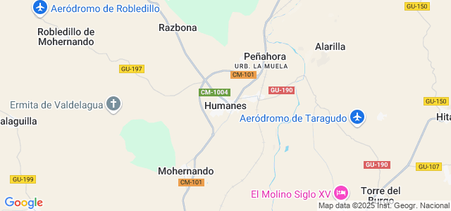 Mapa de Humanes