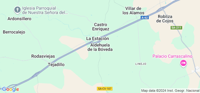 Mapa de Aldehuela de la Bóveda