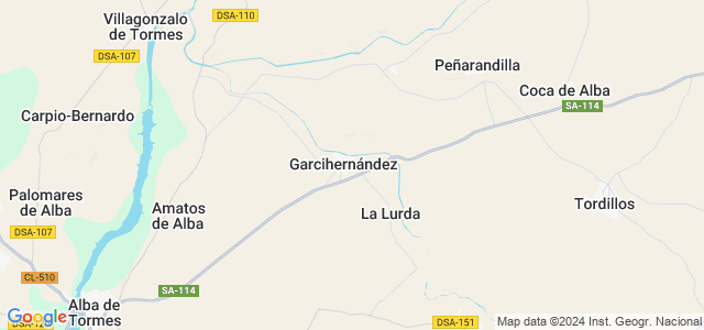 Mapa de Garcihernández