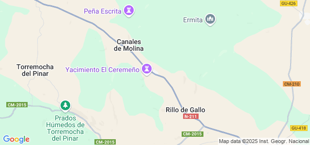 Mapa de Herrería