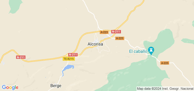 Mapa de Alcorisa
