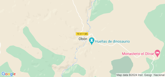 Mapa de Obón
