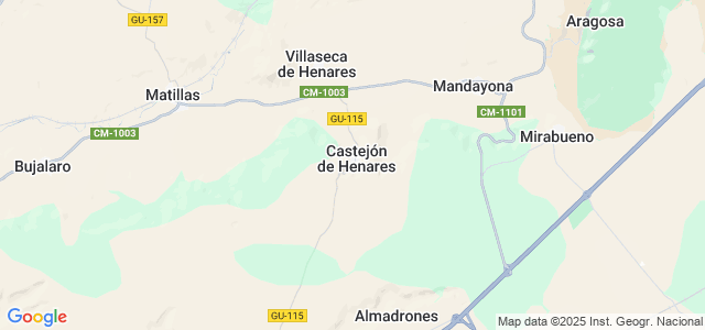 Mapa de Castejón de Henares