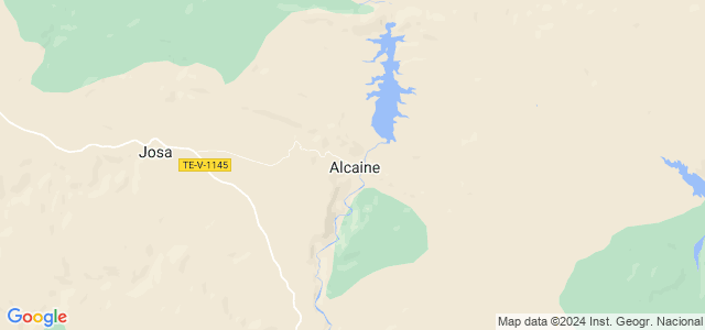 Mapa de Alcaine