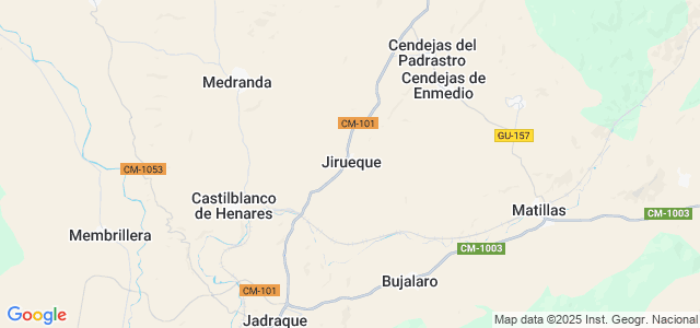 Mapa de Jirueque