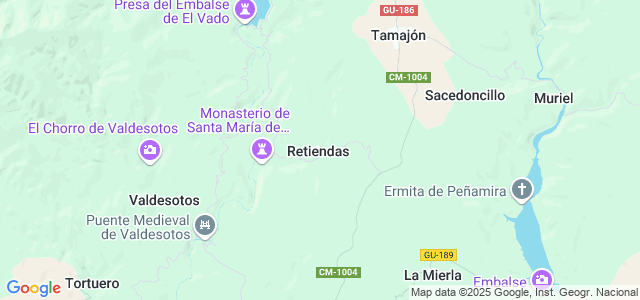 Mapa de Retiendas