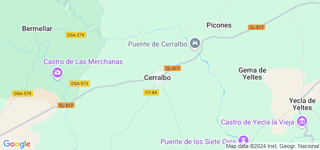 Mapa de Cerralbo