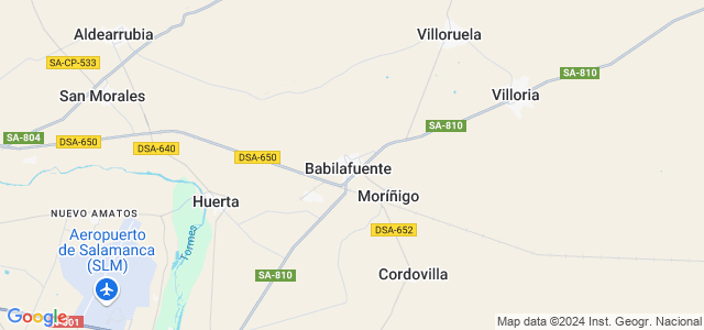 Mapa de Babilafuente