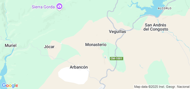 Mapa de Monasterio