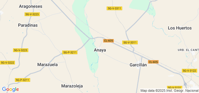 Mapa de Anaya