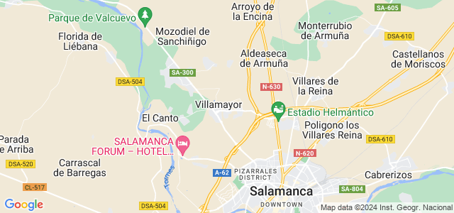 Mapa de Villamayor
