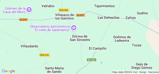 Mapa de Encina