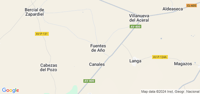 Mapa de Fuentes de Año