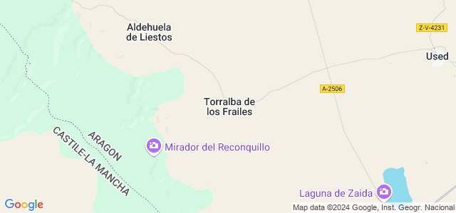 Mapa de Torralba de los Frailes