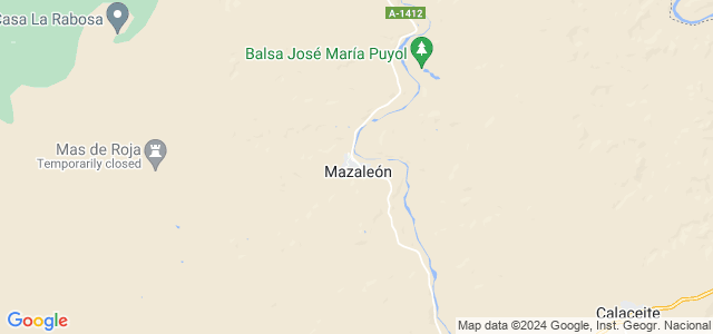 Mapa de Mazaleón