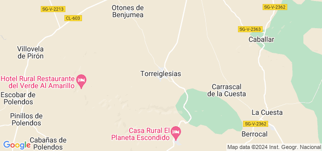 Mapa de Torreiglesias