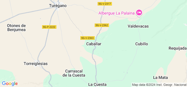 Mapa de Caballar