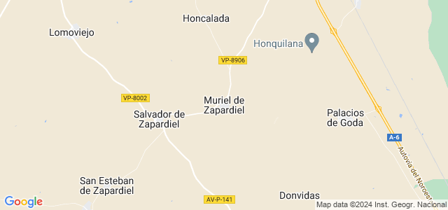 Mapa de Muriel