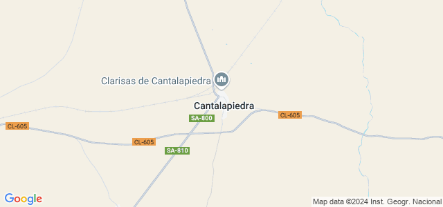 Mapa de Cantalapiedra