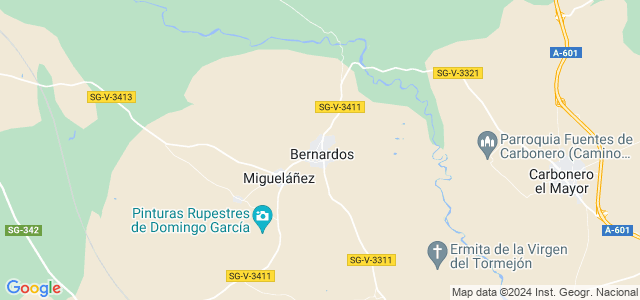 Mapa de Bernardos