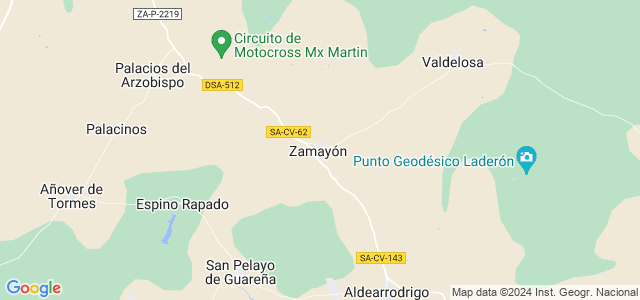 Mapa de Zamayón