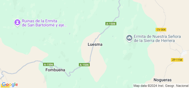 Mapa de Luesma