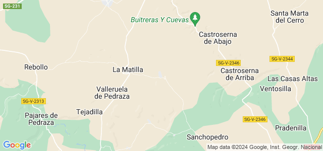 Mapa de Valleruela de Sepúlveda