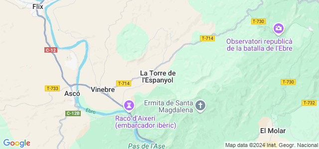 Mapa de Torre de lEspanyol