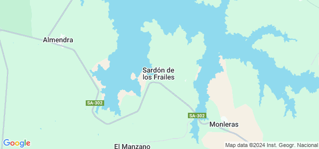 Mapa de Sardón de los Frailes